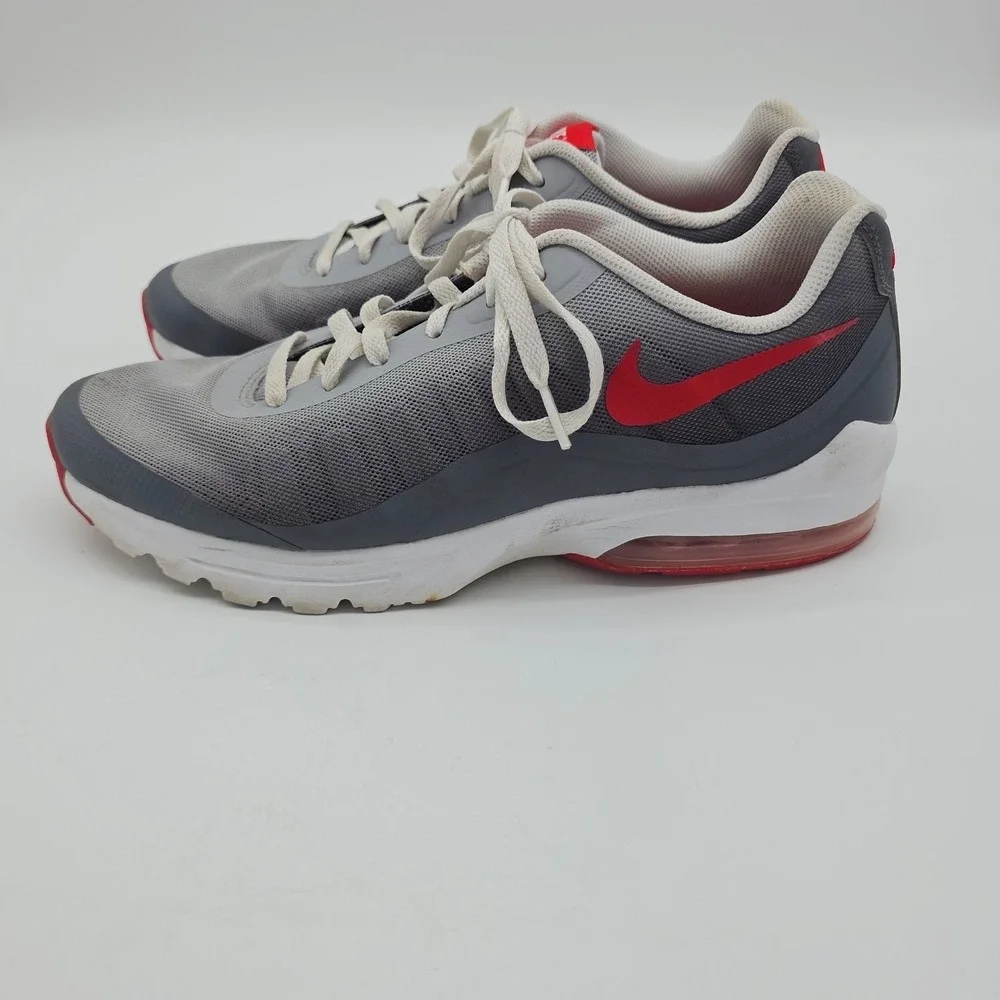 Nike Air Max‎ Invigor Wolf Grey/University Red' Men's Sz12